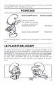 Schtroumpf - Au Château de Gargamel Atari instructions