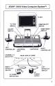 Schtroumpf - Au Château de Gargamel Atari instructions