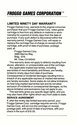Sea Hawk Atari instructions