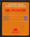 Sea Monster Atari cartridge scan