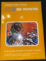 Sea Monster Atari cartridge scan
