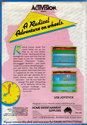 Skate Boardin' Atari cartridge scan