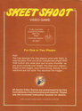 Skeet Shoot Atari cartridge scan