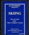 Skiing Atari cartridge scan