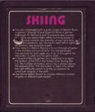 Skiing Atari cartridge scan
