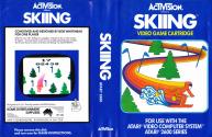 Skiing Atari cartridge scan