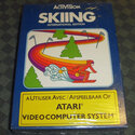 Skiing Atari cartridge scan