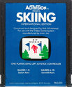 Skiing Atari cartridge scan
