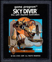Sky Diver Atari cartridge scan