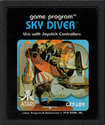 Sky Diver Atari cartridge scan