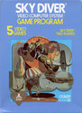 Sky Diver Atari cartridge scan