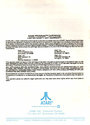 Sky Diver Atari instructions