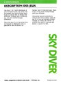 Sky Diver Atari instructions