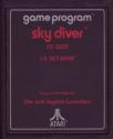Sky Diver Atari cartridge scan