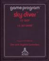 Sky Diver Atari cartridge scan