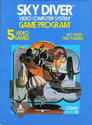 Sky Diver Atari cartridge scan