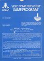 Sky Diver Atari cartridge scan