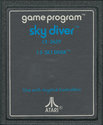 Sky Diver Atari cartridge scan