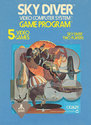 Sky Diver Atari cartridge scan