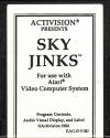 Sky Jinks Atari cartridge scan