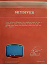 Skydiver Atari cartridge scan