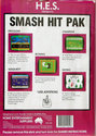Smash Hit Pak - Frogger / Stampede / Seaquest / Boxing / Skiing Atari cartridge scan