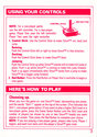 Smurf Atari instructions