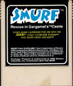 Smurf - Rescue in Gargamel's Castle Atari cartridge scan