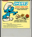 Smurfs Save the Day Atari cartridge scan
