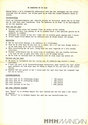 Snail against Squirrel Atari instructions