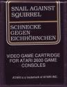 Snail against Squirrel - Schnecke gegen Eichhörnchen Atari cartridge scan