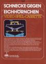 Snail against Squirrel - Schnecke gegen Eichhörnchen Atari cartridge scan