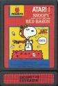 Snoopy and the Red Baron Atari cartridge scan