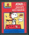 Snoopy and the Red Baron Atari cartridge scan