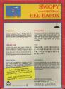 Snoopy and the Red Baron Atari cartridge scan