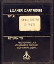 Snow White Atari cartridge scan