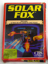 Solar Fox Atari cartridge scan