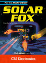 Solar Fox Atari cartridge scan