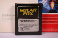 Solar Fox Atari cartridge scan