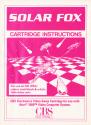 Solar Fox Atari instructions