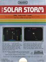 Solar Storm Atari cartridge scan