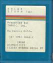 Solar Storm Atari cartridge scan