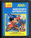 Sorcerer's Apprentice Atari cartridge scan