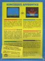 Sorcerer's Apprentice Atari cartridge scan