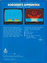 Sorcerer's Apprentice Atari cartridge scan