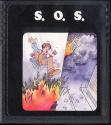 S.O.S. Atari cartridge scan