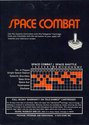 Space Combat Atari cartridge scan