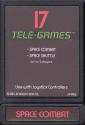 Space Combat Atari cartridge scan