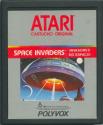 Space Invaders (Invasores do Espaço) Atari cartridge scan