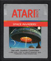 Space Invaders Atari cartridge scan